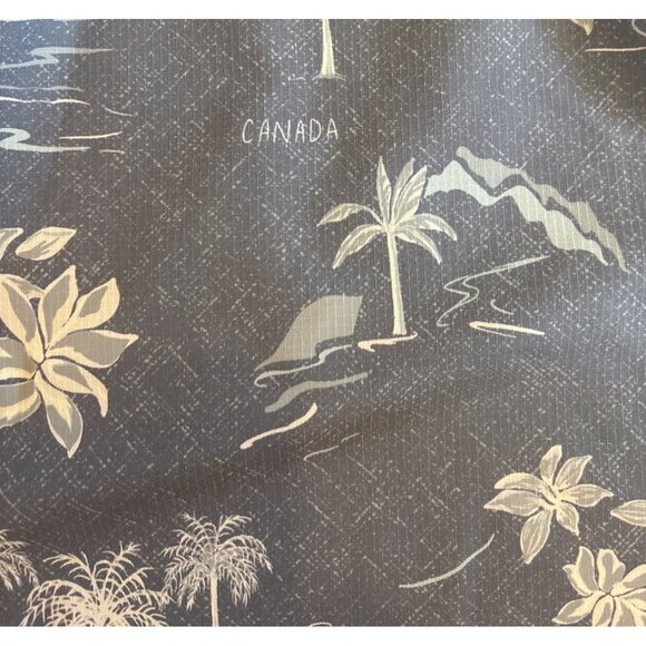 FarWest Mens 2XL Floral Blue Swim Trunks With Drawstring - Picture 5 of 8